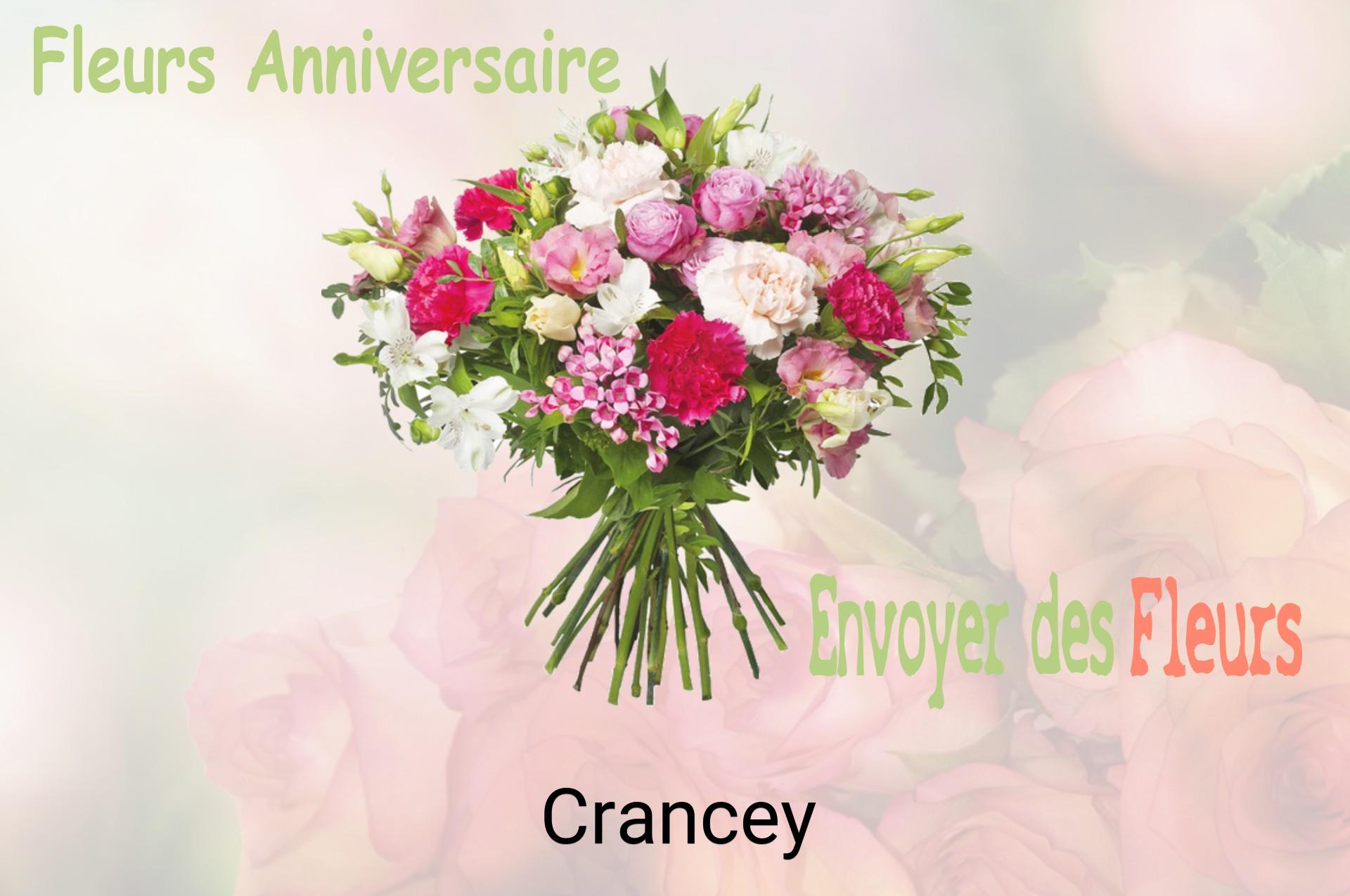 Bouquet de fleurs d’anniversaire livré à Crancey
