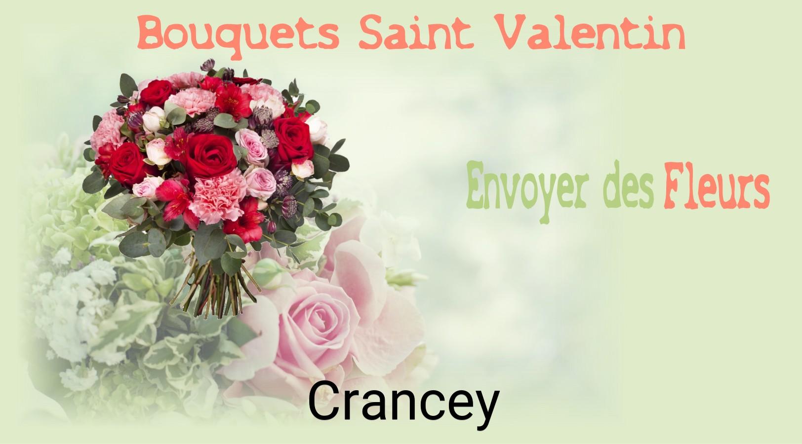 Roses de Saint-Valentin livrées à Crancey